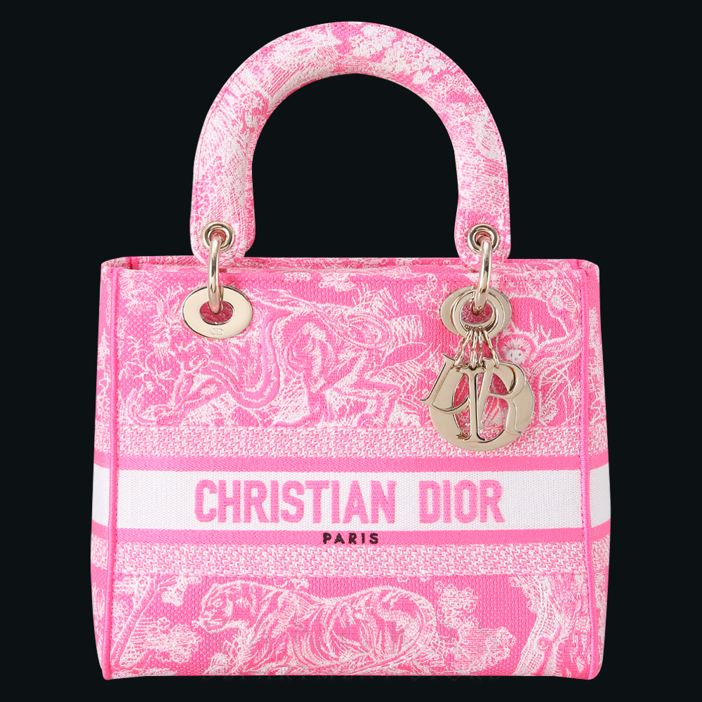 CHRISTIAN DIOR(USED)크리스찬디올 레이디 D Lite 미디엄 백